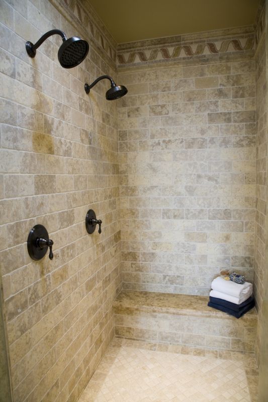 Tile and Stone Shower Walls